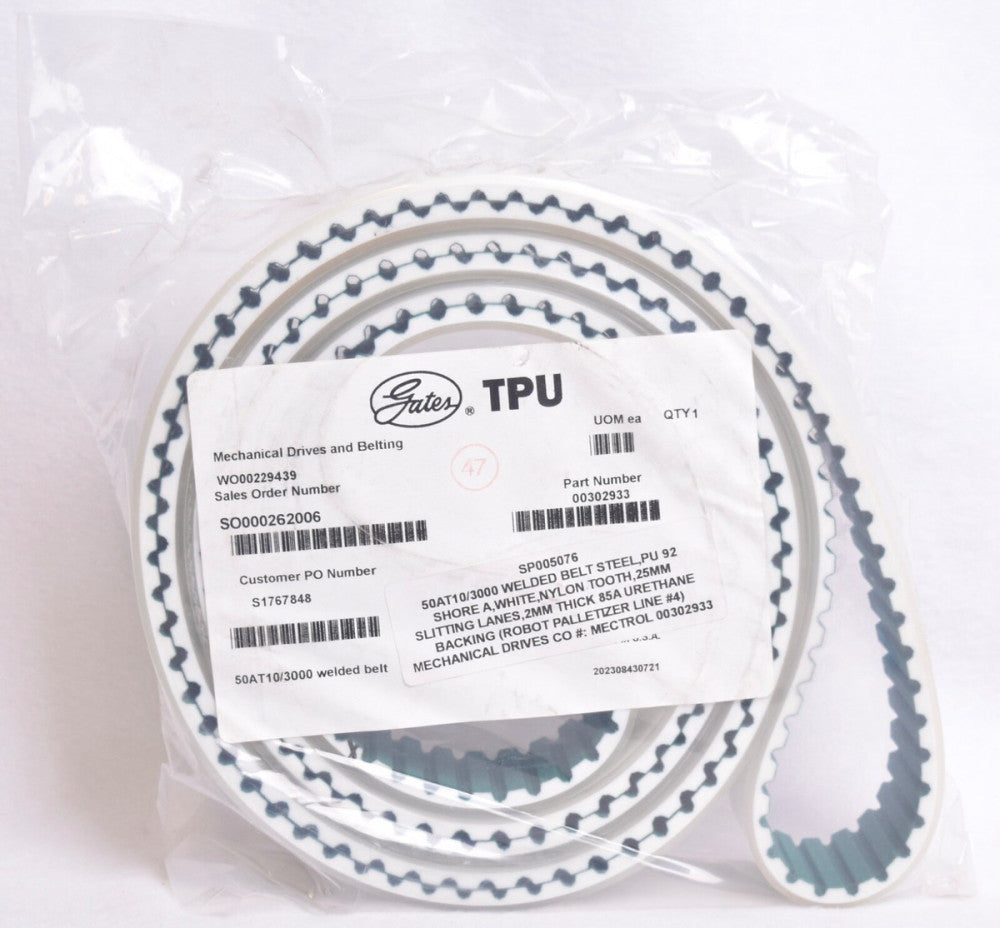 Gates TPU Welded Belt 50-AT10-3000