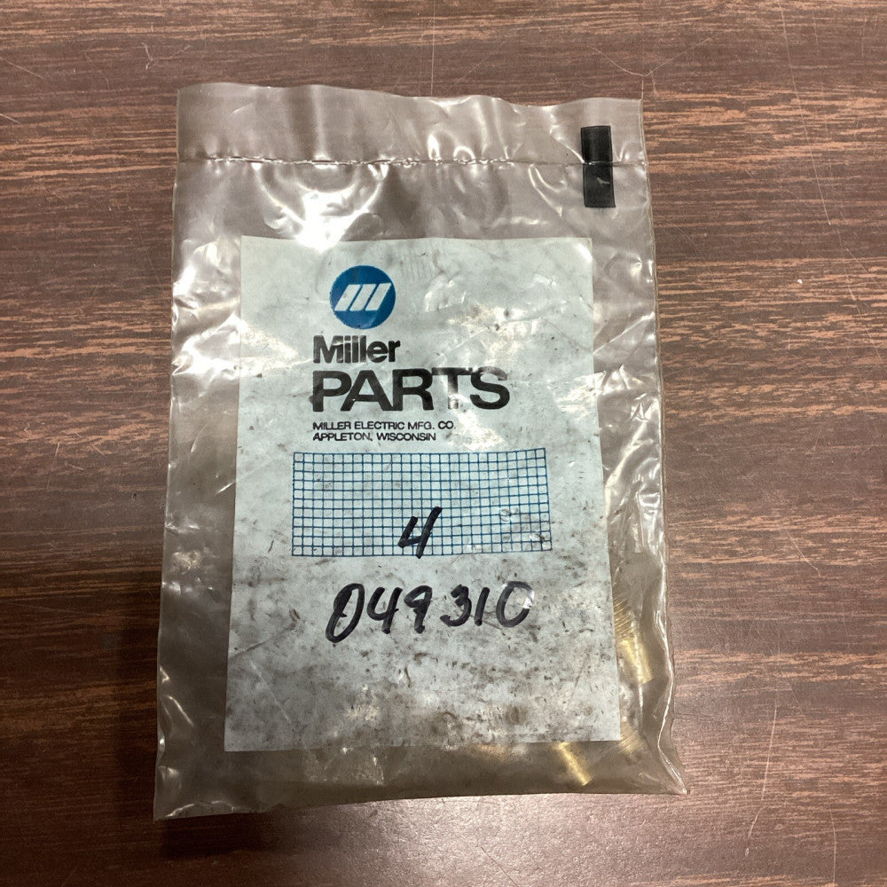 Miller Electric Parts Brass Gun End Guide 049-310, Package Of 4