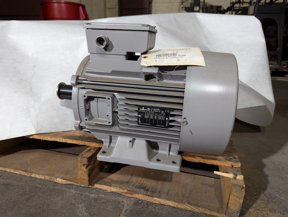 Emerson LSES132SM T 3Ph AC IE3 Motor 2935 RPM Nidec Leroy-Somer