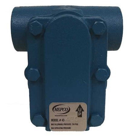 Mepco 42-175A Steam Trap,1/2" Npt Outlet,Ss Disc