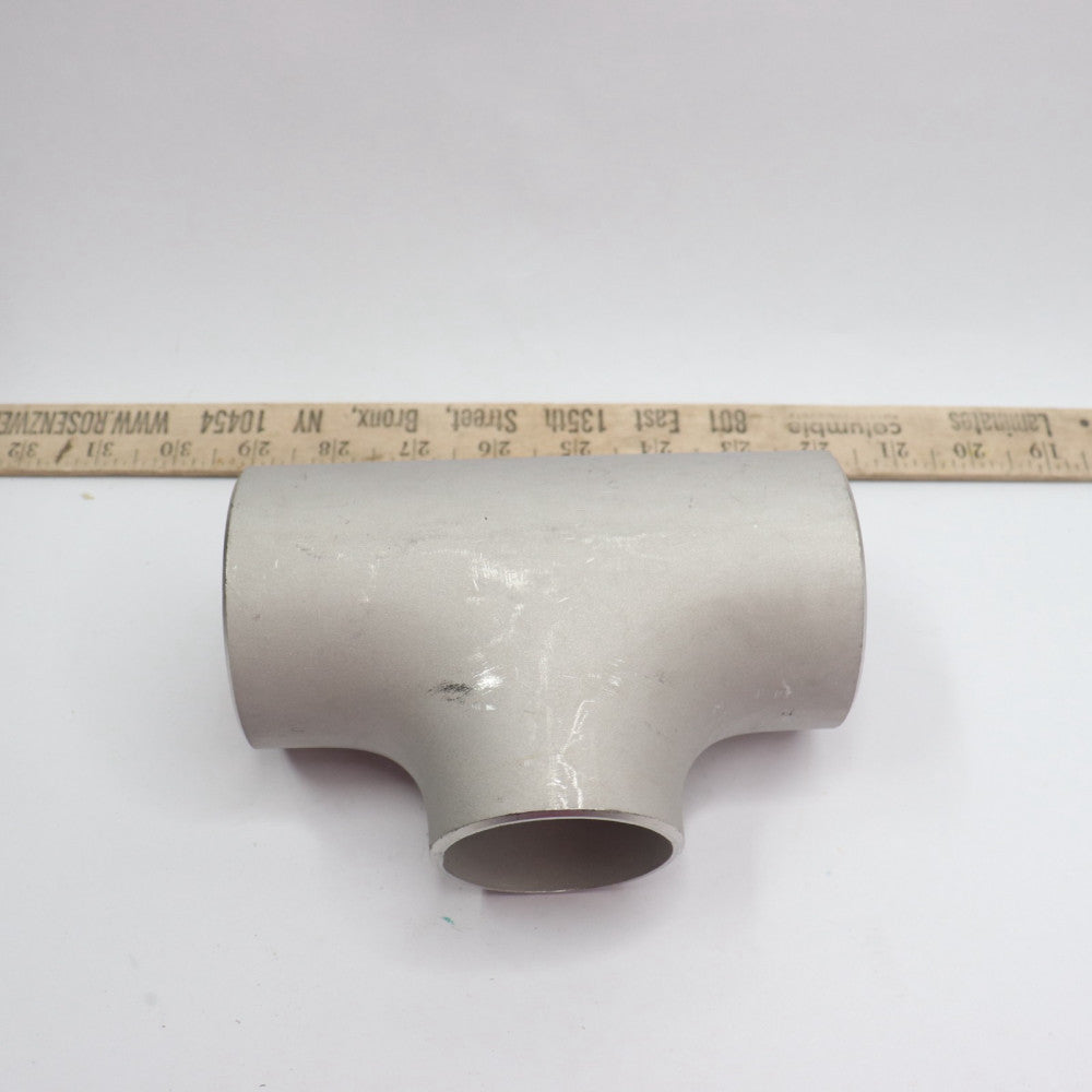 Tru-Flow Buttweld Reducing Tee 304 Stainless Steel Schedule 40 2-1/2" X 2"