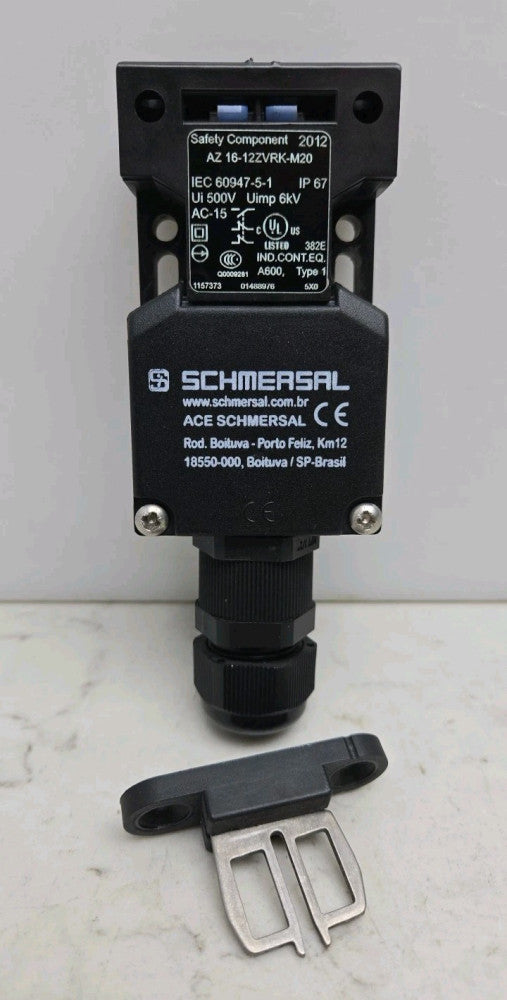 Schmersal AZ16-12ZVRK-M20 Safety Interlock Switch 1NO/2NC AZ1612ZVRKM20