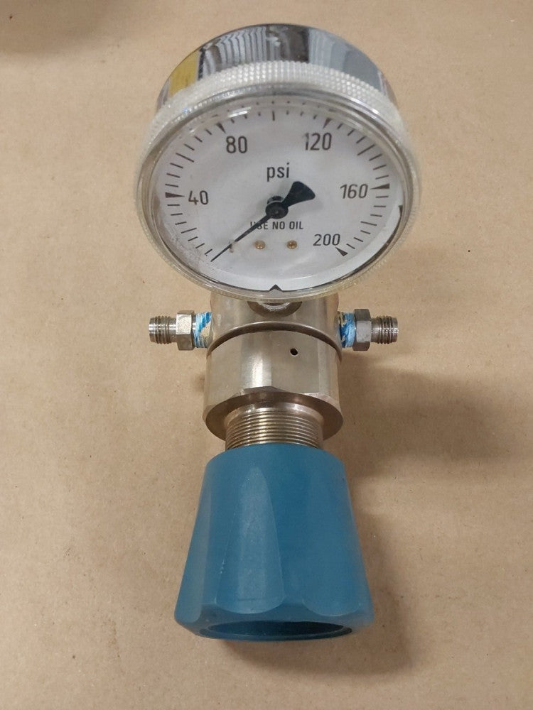 Air Gas Y11-241D Gas Regulator Max Inlet 1200PSI, Guage 0-200PSI