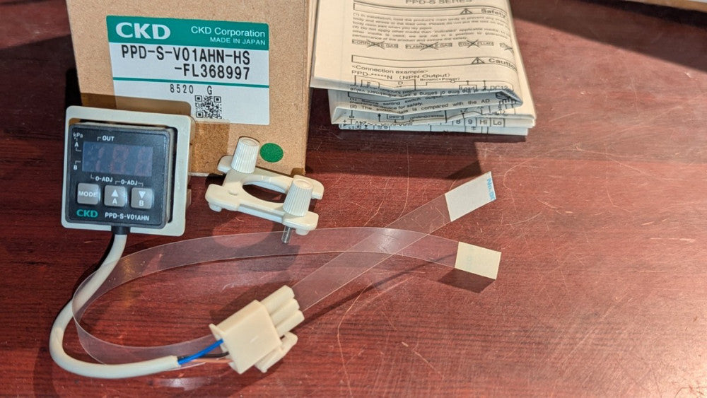 (1) CKD PPD-S-V01AHN-HS-FL368997 Pressure Switch NIB