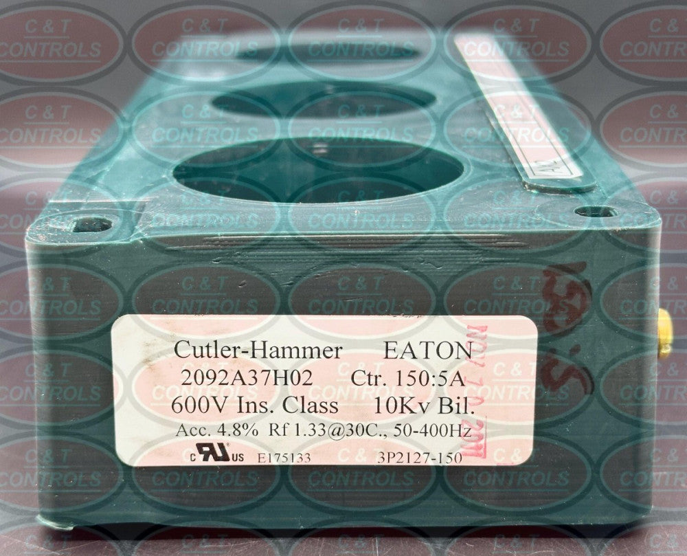 Eaton 2092A37H02 Current Transformer 150:5A New USA Stock