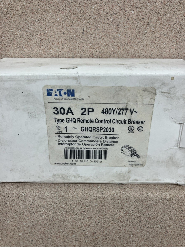 Eaton GHQRSP2030 30A 277V Breaker NOS