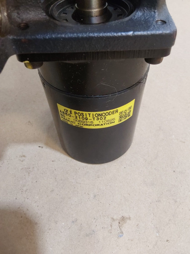 Fanuc A860-2109-T302 Encoder Positioncoder W/PULLEY