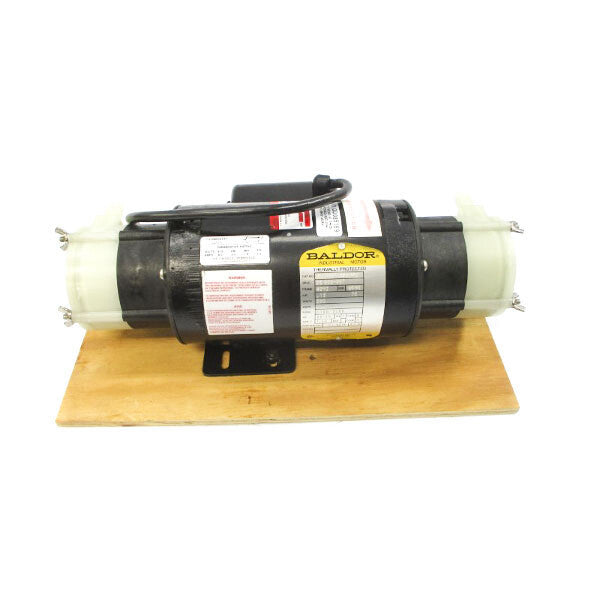BALDOR ULFILEE46145 33-958-957 W/ MARCH 851-0001-6S 230V .8-.7A NSNP