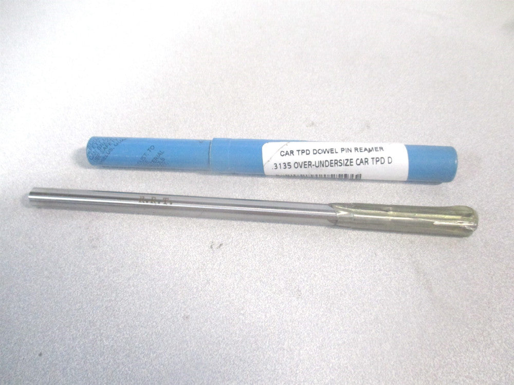 (2478-32) 0.3135″ 4-Flute Straight Shank Carbide-Tipped Chucking Reamer 