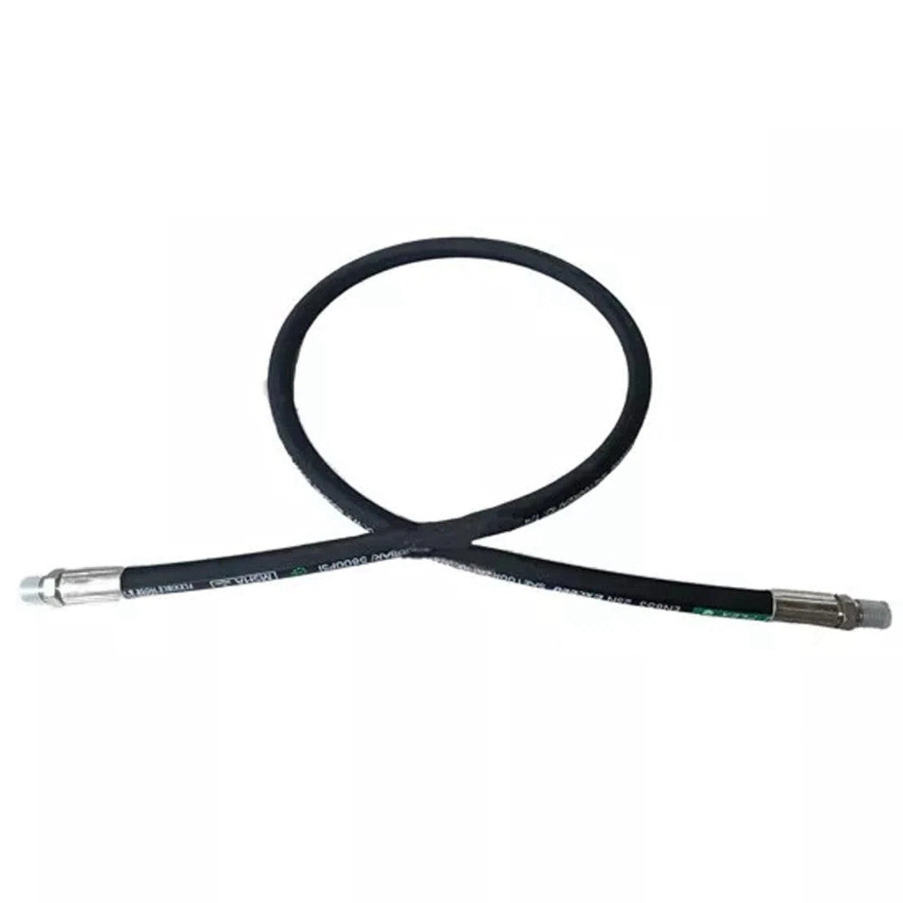 3/8" x 48"2-Wire 4,785 PSI  hydraulic hose assembly with 2 male pipe fittings