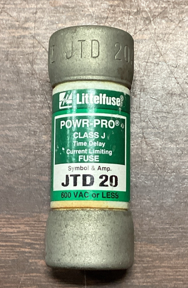 1 Littelfuse JTD-20 20A Fuse JTD20 New