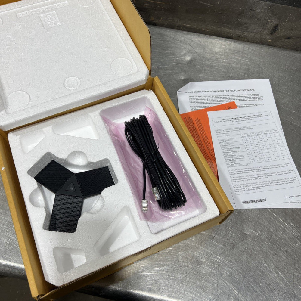 Poly Polycom 2200-69631-001 Poly Studio Expansion Mic Array Nos Surplus