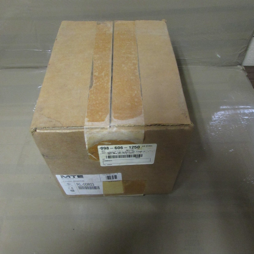MTE RL-00803, 3PH LINE REACTOR, 8A /5mH, NEW IN BOX! FACTORY SEALED! MAKE OFFER!