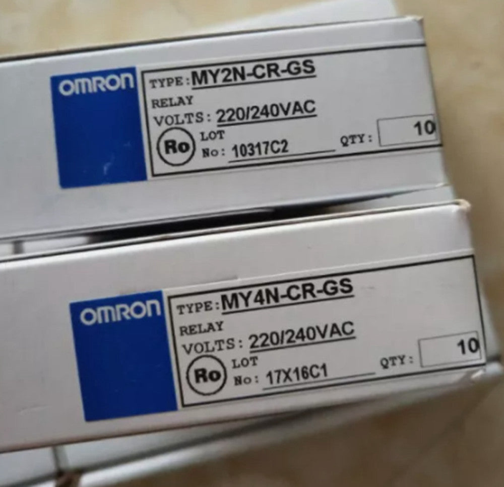 10PCS/One Brand New Omron MY4N-CR-GS Relays 220/240VAC