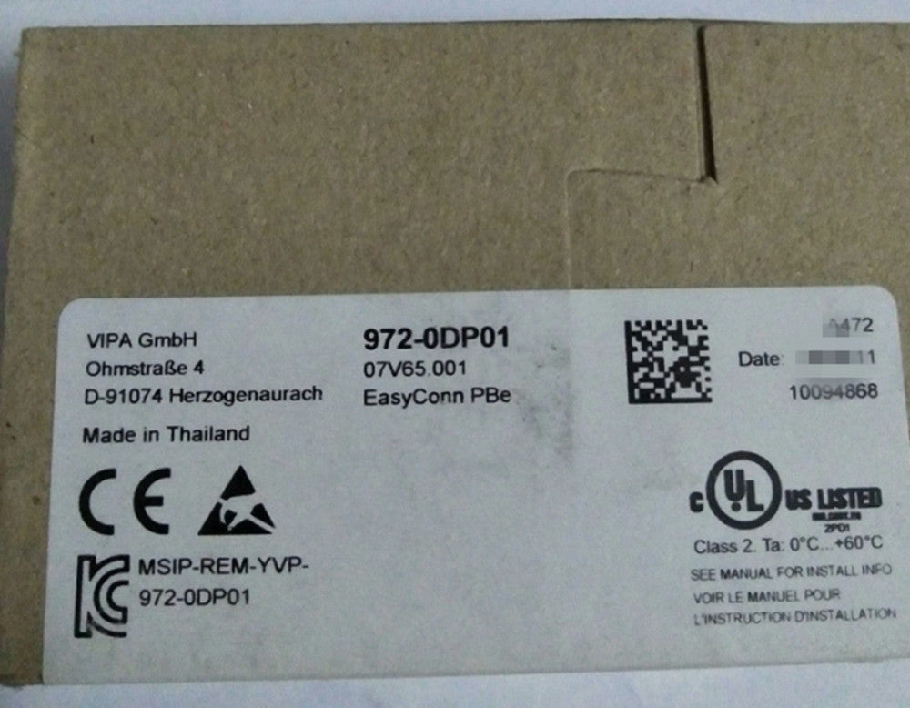 One Brand New VIPA 972‑0DP01 Bus Connector