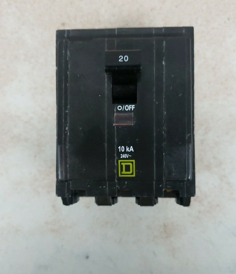 1-Square D QOB320 20 A Miniature Circuit Breaker**NTO*