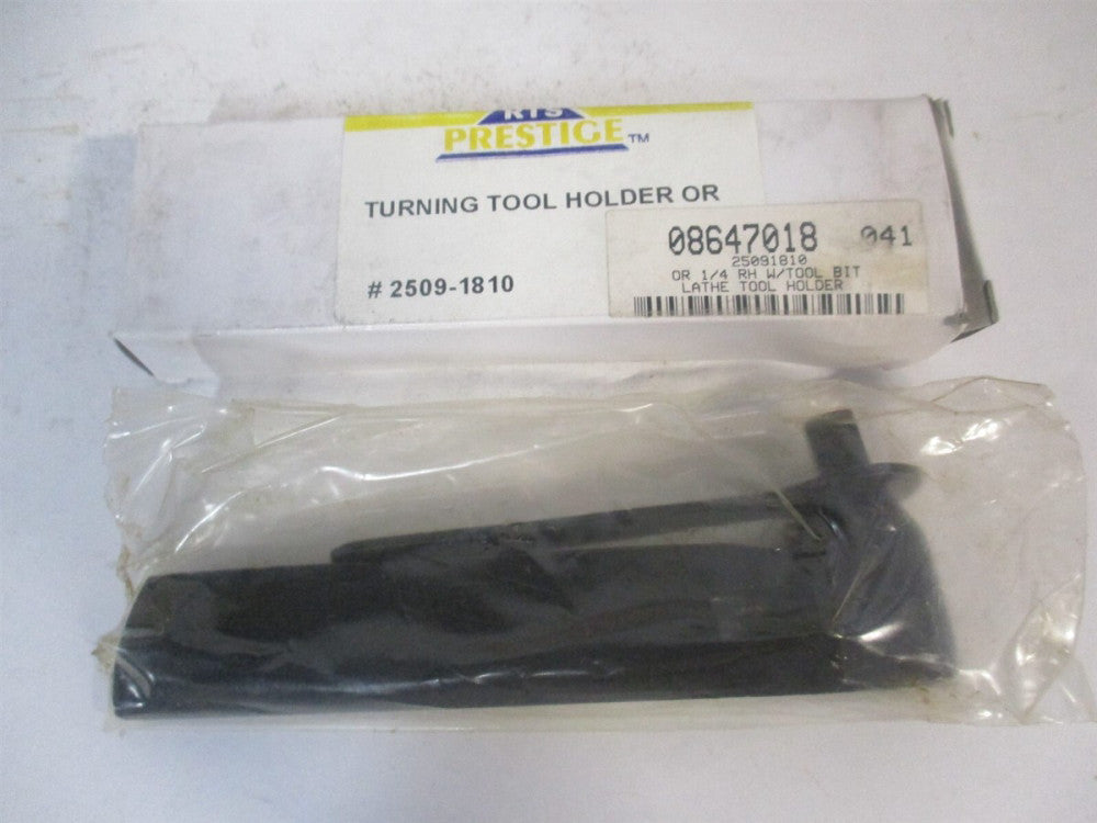 Groz (TH-4R+TB/H/0-12) 1/4" x 3/8" x 7/8" OAL RH Square Tool Bit Turning Holder