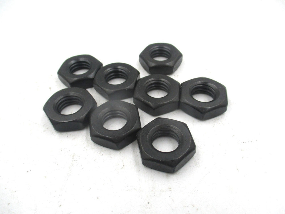 TE-CO (42205) 1/2-13 Alloy Steel Black Oxide Finish RH Thread Hex Nut - Qty 8
