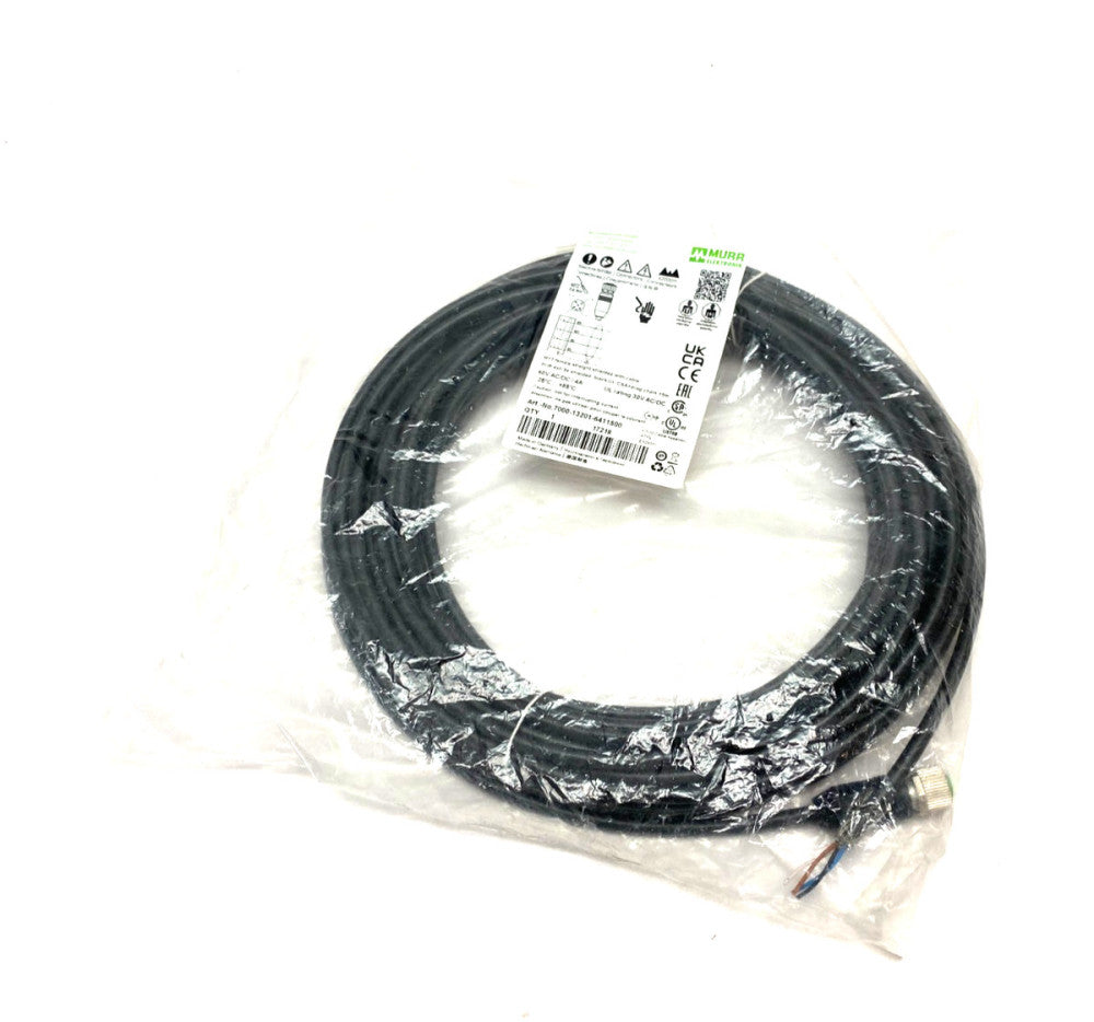 Murrelektronik 7000-13201-6411500 Single Ended M12 Female 0° A-cod. Cordset