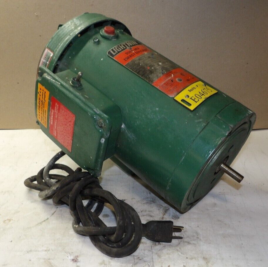RELIANCE "LIGHTNIN" .65 HP MIXER 115/230 VAC 1Ø 1725 RPM 56YZ FRAME E77R3028V-UZ