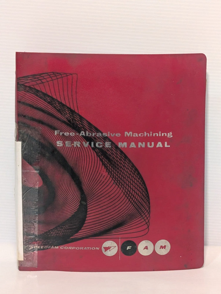 Speedfam SNG-24BTAW Free Abrasive Machining Service Manual
