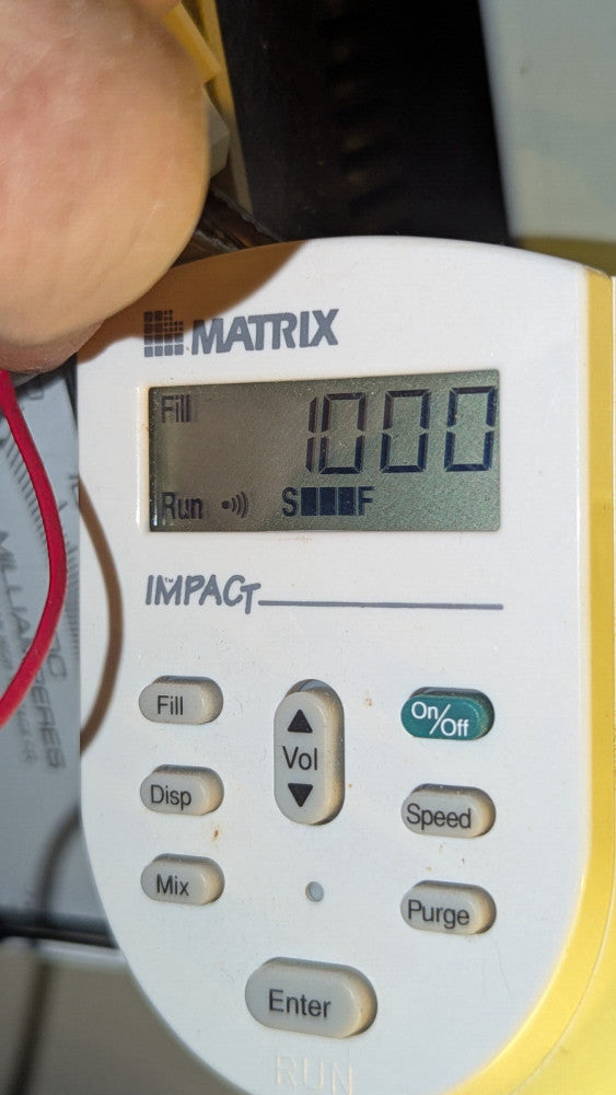 Thermo Matrix Impact Pipetter 1250µL 8 Channel NO POWER CORD BUT TESTED