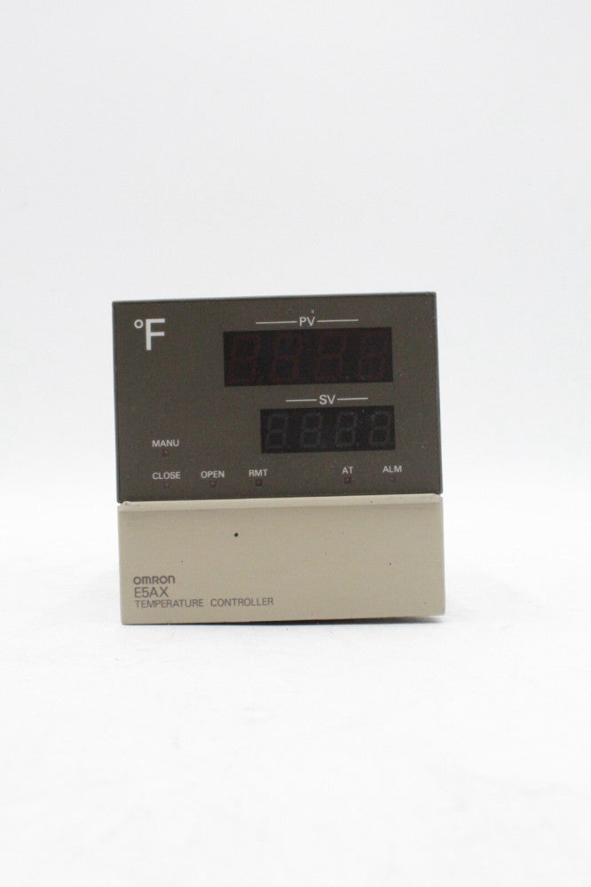 Omron E5AX-PRR03-F Temperature Controller