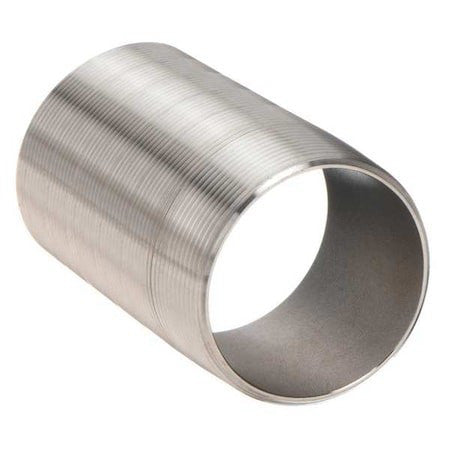 Zoro Select T4bne01 Pipe Nipple, 3/4 In Pipe Fitting, 1 3/8 In Length, Mnpt,