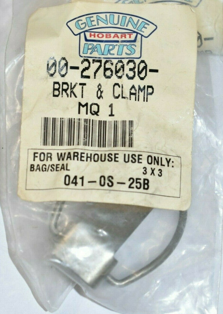 Genuine Hobart 00-276030 Dishwasher Bracket & Clamp Assembly 276030 OEM NOS