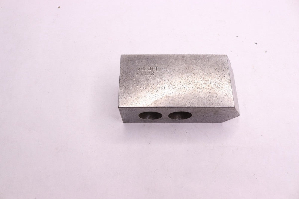 Abbott Workholding Steel Jaw Soft Lathe w/ 8" Chucks 4" x 2" KTT8S