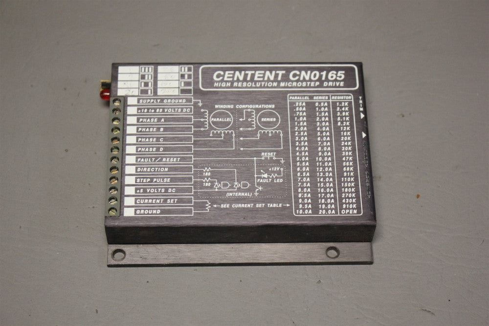 CENTENT HIGH RESOLUTION MICROSTEP DRIVE CN0165