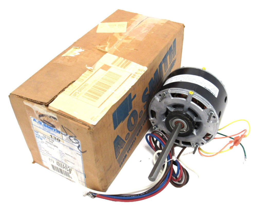 NEW AO SMITH 130 MOTOR 115V 1075RPM 4MA62