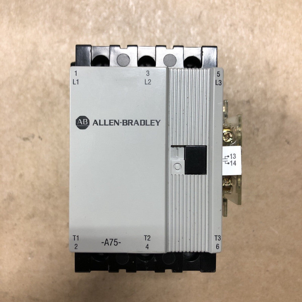 ALLEN BRADLEY 100-A75N-3 SERIES C CONTACTOR 75AMP 3POLE