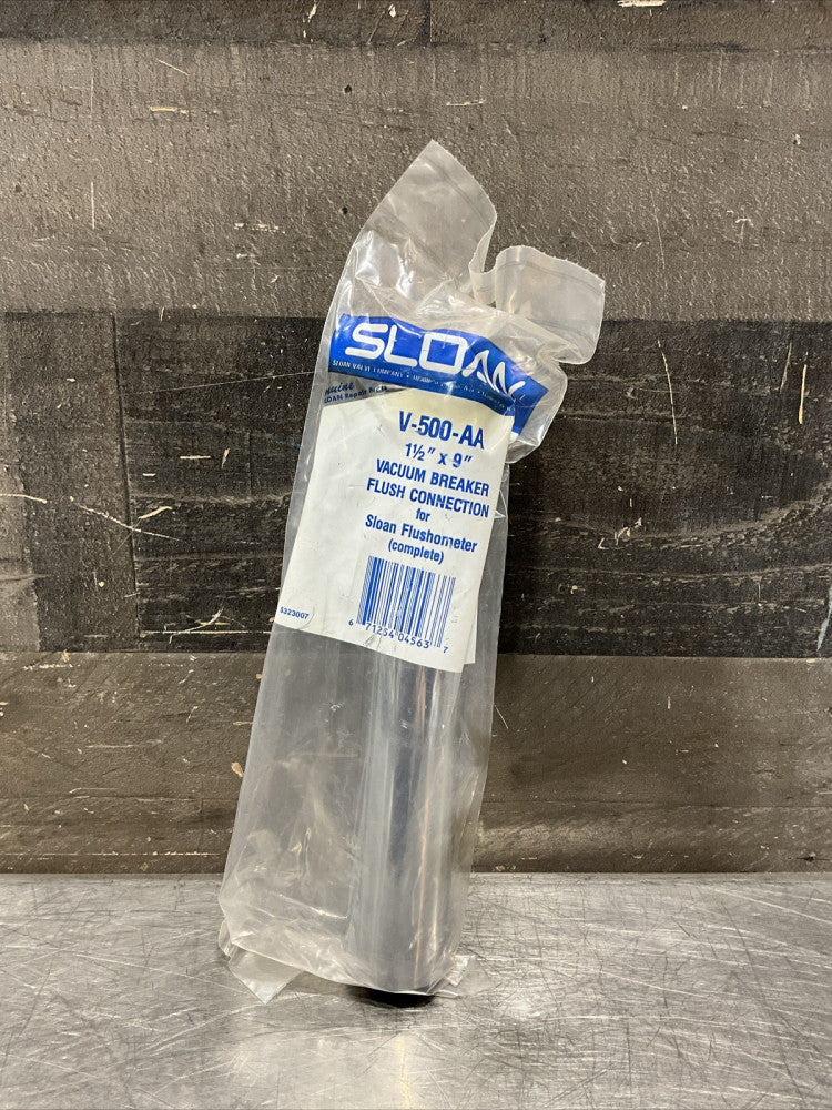 Sloan Vacuum Breaker V-500-AA Metal / Plastic / Rubber 1-1/2" x 9" 5323007 NOS