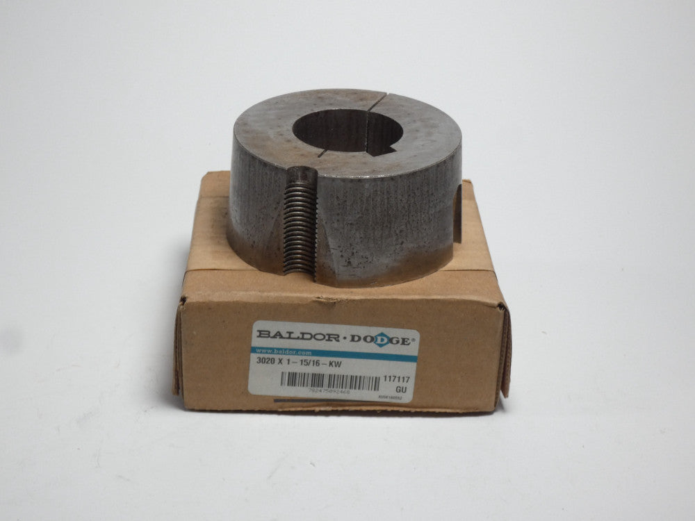 Baldor Dodge 117117 Taper-Lock Bushing 3020x1-15/16" Bore - NEW Surplus!