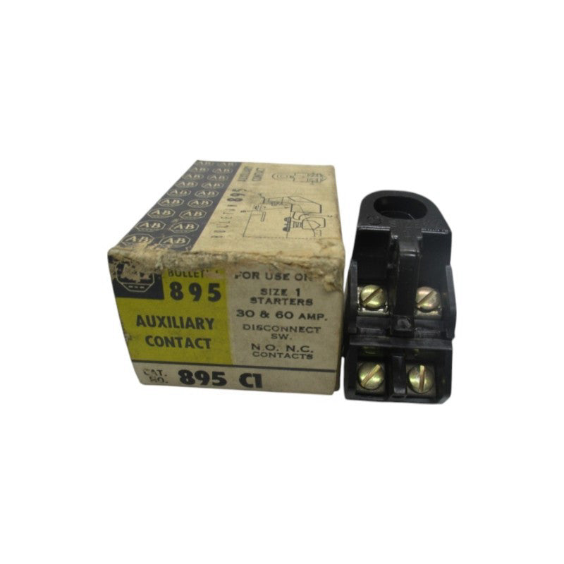 ALLEN BRADLEY 895C1 600VAC 30-60A (BK/YL) NSMP