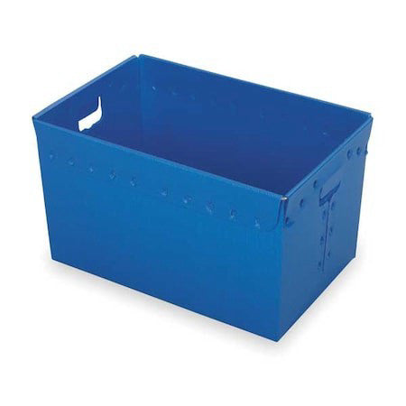 Diversi-Plast 39820 Storage Container, 18.6 Gal, 23 In L, 15-5/8 In W, 16 In H,
