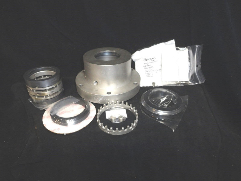 New FLOWSERVE SEAL CHAMBER Stainless Steel COMPLETE Double Fluid Seal in BOX