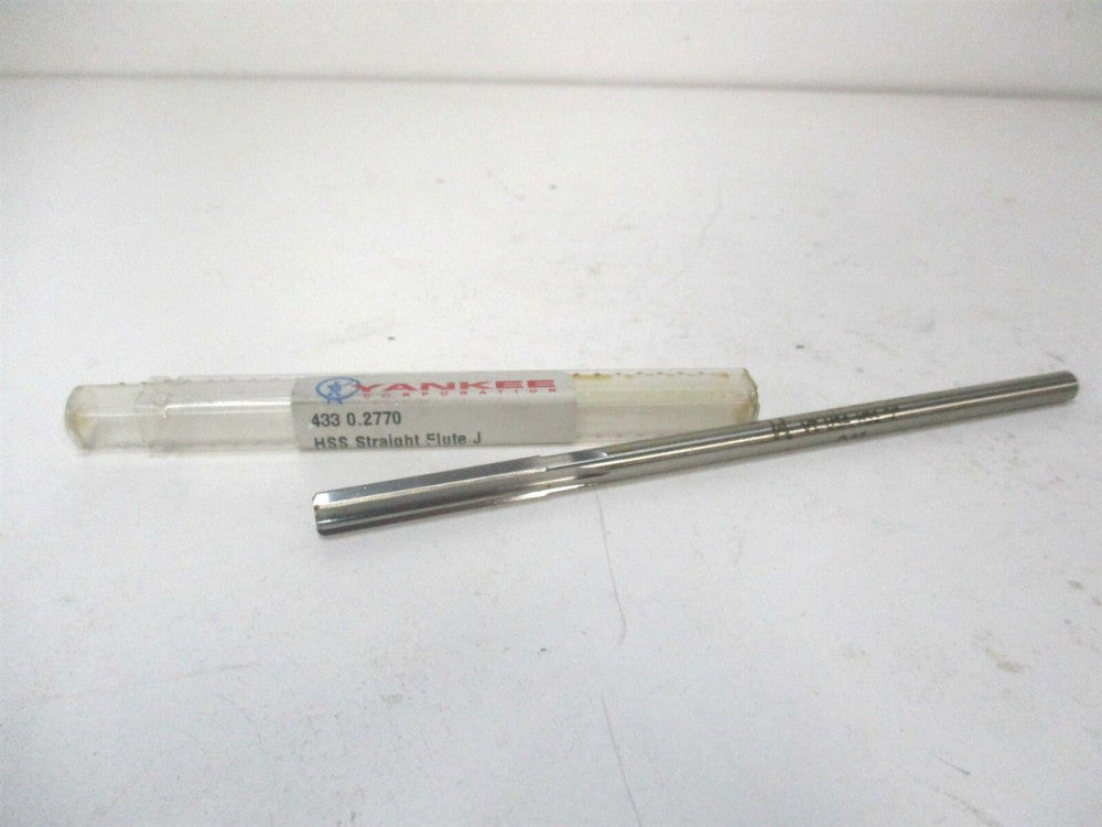 Yankee (333-0.2770) 17/64" x 1-1/2" x 4-1/8" OAL HSS Straight Chucking Reamer