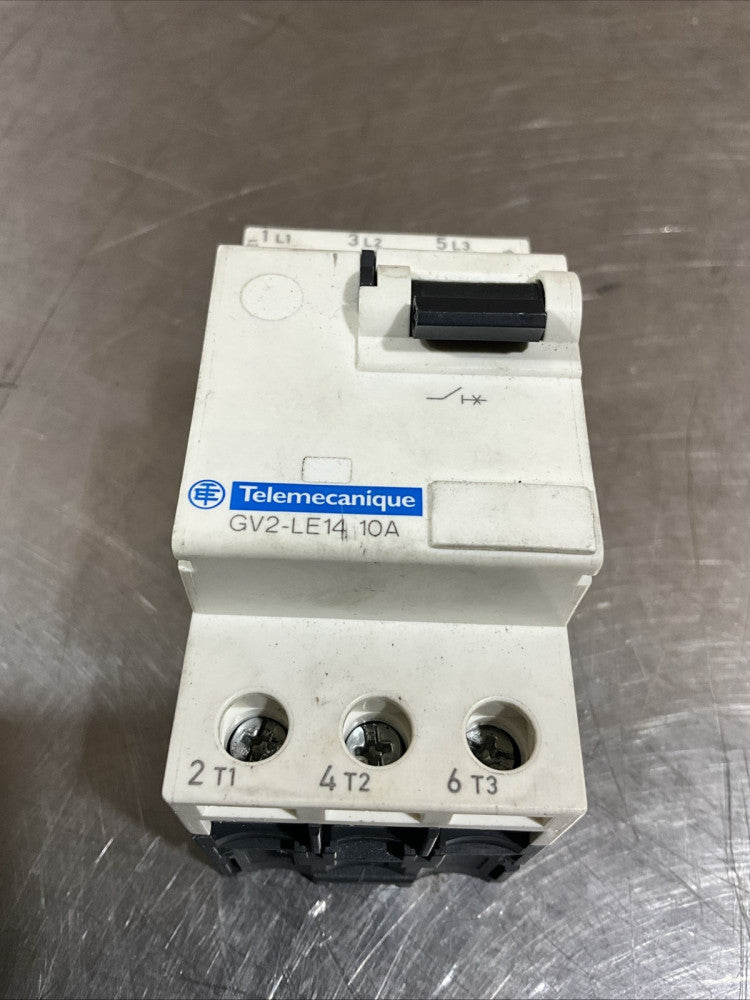 Telemecanique GV2-LE14 Magnetic Circuit Breaker, NOS
