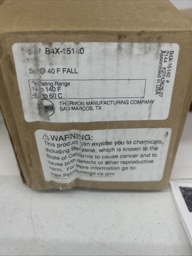 THERMON B4X-15140 / B4X15140 adjustable Ambient Control Thermostat