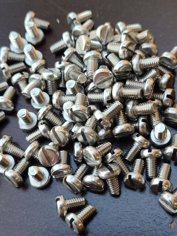 Lot Of 100 M3-0.50 Thread 5mm Long Cheese Head Stainless Steel Machine Screws