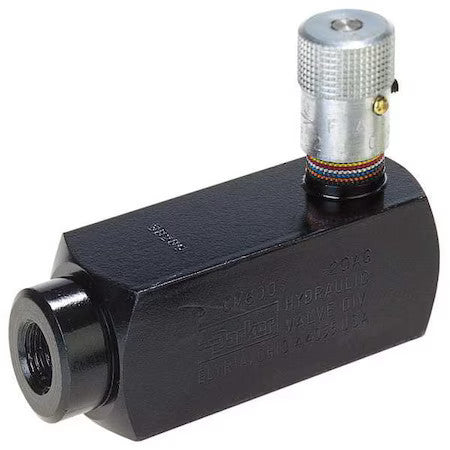 Parker Pcm600s Flow Control Valve,3000 Psi,3/8-18 Nptf