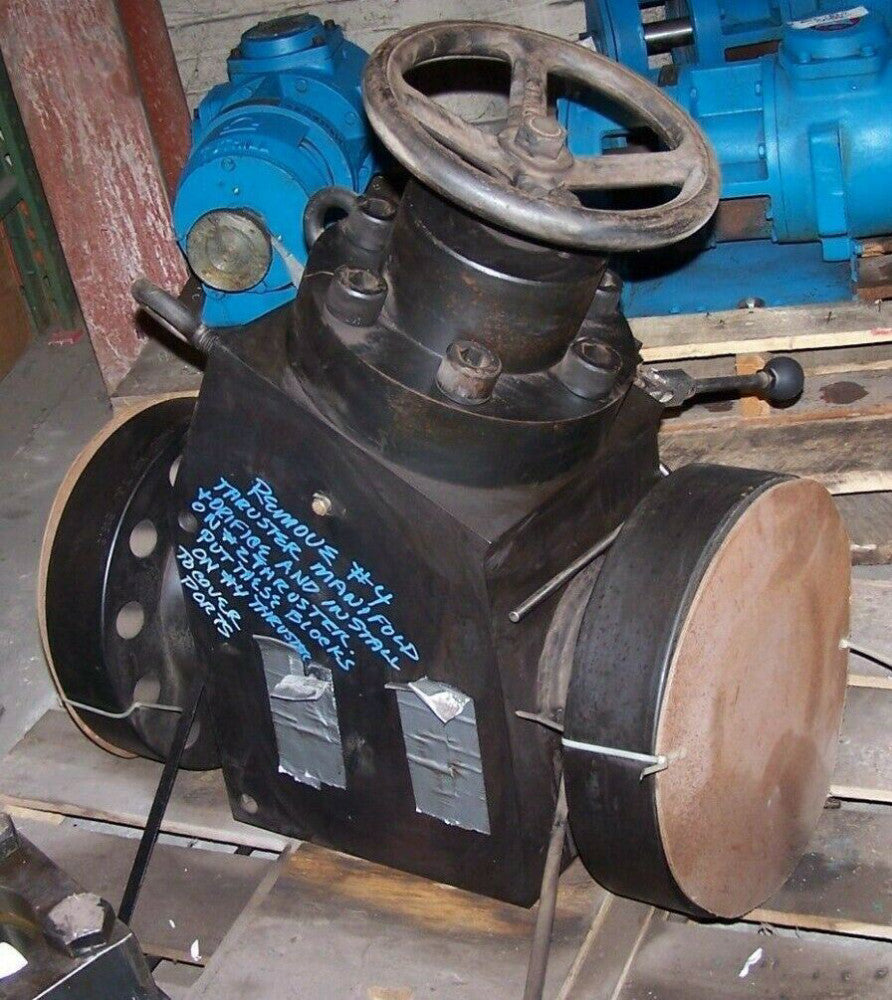 NEW BOC V100-03-22-2 6" DESCALING VALVE W/V010-03-42-F11 PILOT VALVE 800 GPM 