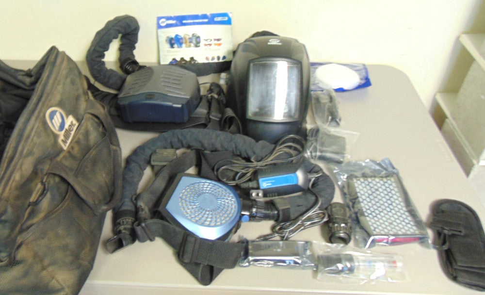 Miller Powered Air-Purifying Respirator W/ Helmet Model PAPR - FREE SHIPPING