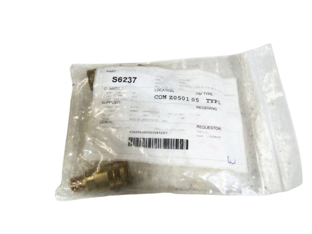LOT OF 5 QUICK B22 1/4 F X 1/4 FITTING B22 NSNP