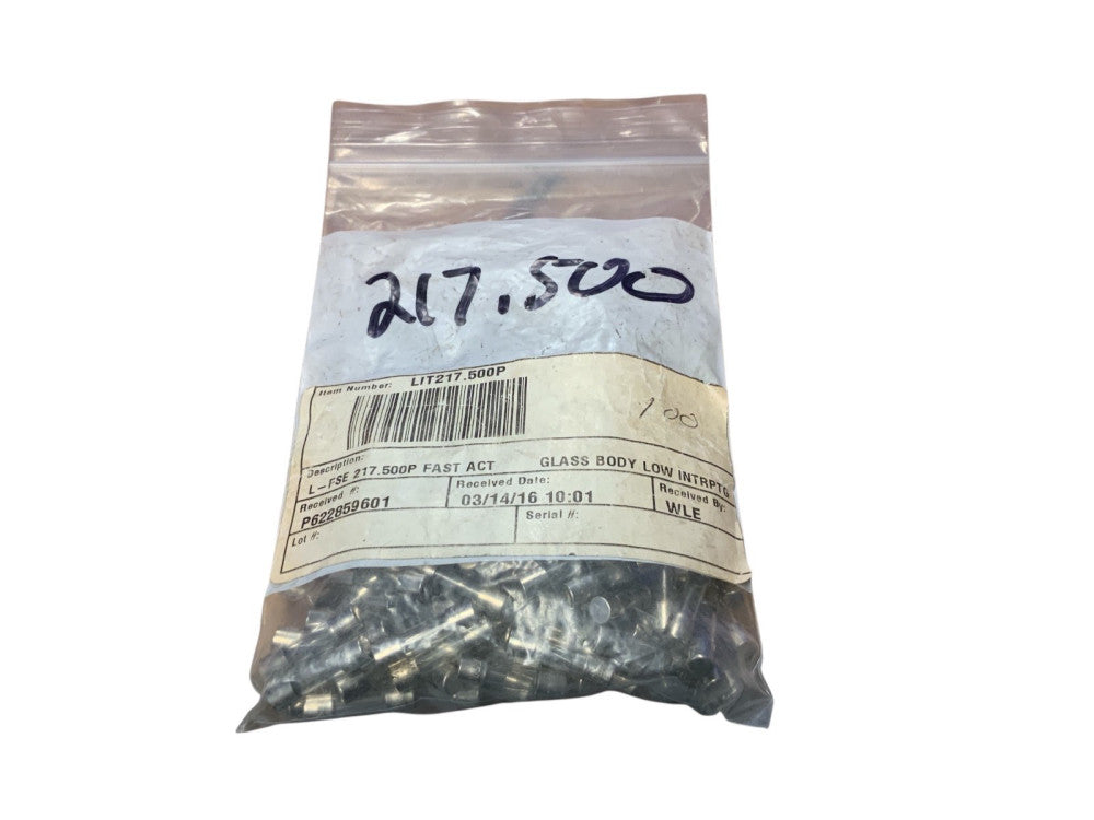 99 PCS L-FSE 217.500P FAST ACT GLASS BODY LOW INTRPTG.