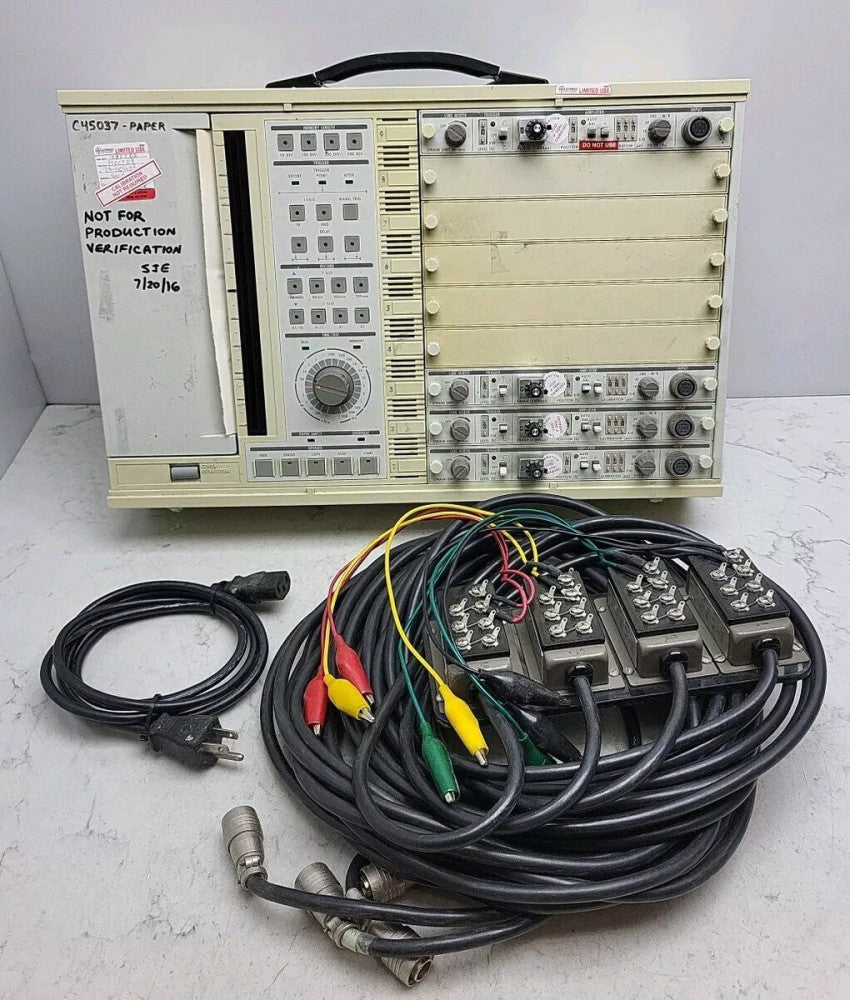 Soltec TA200-938 Portable AC Powered Thermal Array Recorder w/ Kyowa DB-120 Box