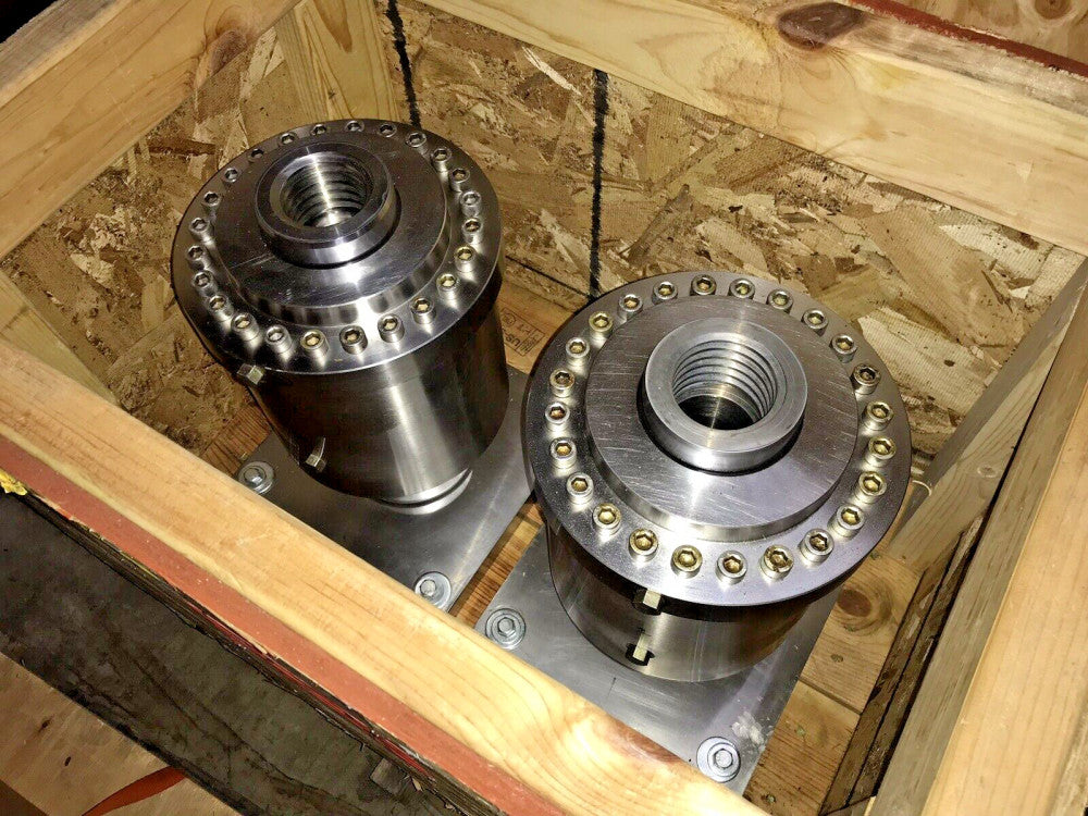 (2) Freund-Vector HCB-4958 Stainless Steel Cylinder Assembly Lift