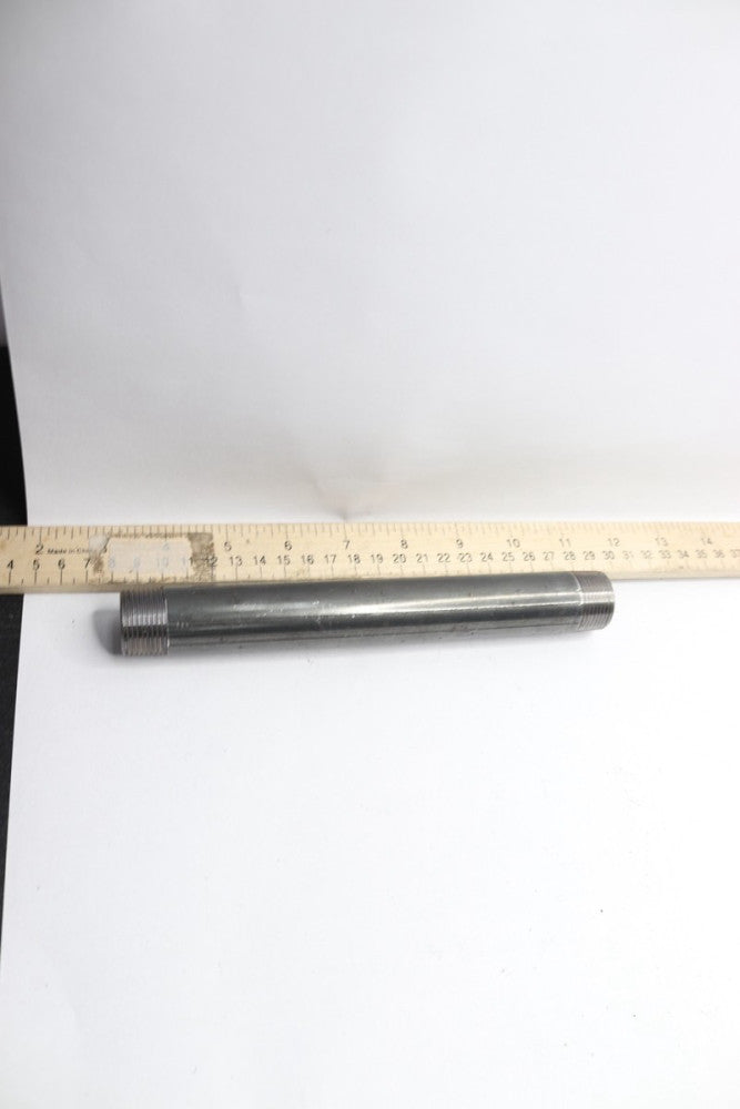 Everflow Pipe Nipple Schedule 40 Black Malleable Iron 3/4" x 8" NPT Male